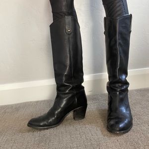Frye black boots